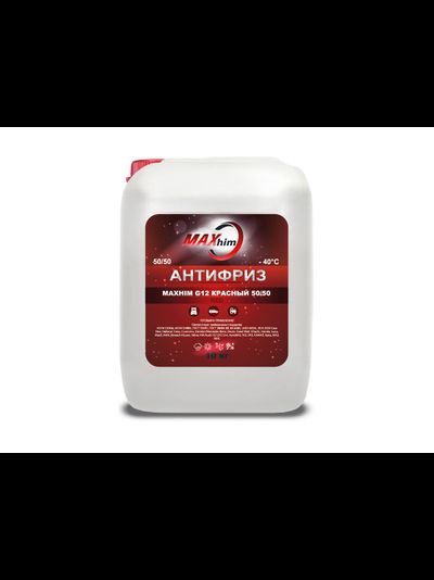 Антифриз  MAXHIM G12 10кг красный MHR101240