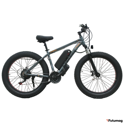 Электровелосипед AKEZ Hongze Snow 48V13Ah (спицы) серый