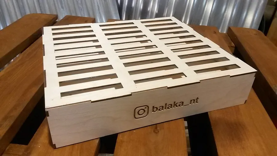 Лазерная резка фанеры