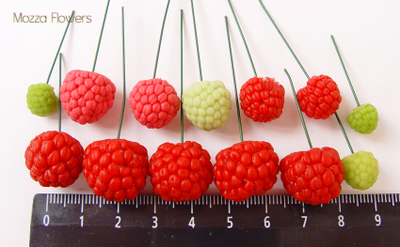 "Малина круглая " силиконовый молд