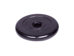 Диск обрезиненный Barbell Atlet d 51 мм чёрный 10 кг