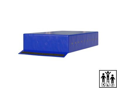 Защитные маты для шорт-трека ППУ+ППЭ 200х120х20 см, плотность 18 кг/м3 DNN