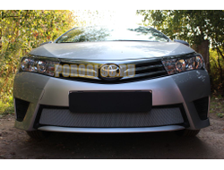 Защита радиатора Toyota Corolla 2013-2016 chrome