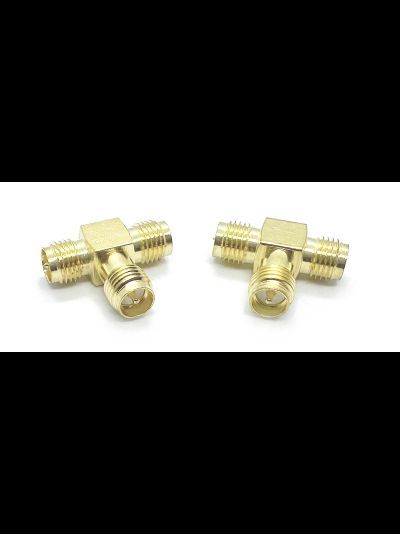 Разветвитель Т- образный  антенн Tinymons RPSMAK-2xRPSMAK X1 (1 шт.)