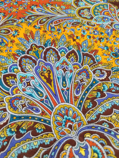 Павловопосадский платок Золотой петушок 1943-52