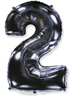 Цифра 2 Чёрная