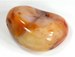 Сердолик, сардоникс, полировка, Индия (60*47*28 мм, 114 г) №28989