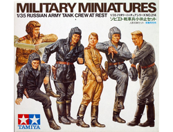 Сборная модель: (Tamiya 35214) Советские танкисты на отдыхе