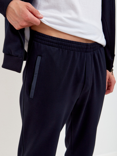 Темно-синий cпортивный костюм мужской 11SKM-1640, RED-N-ROCK'S