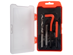 Набор для восстановления резьбы М10х1,25, 15 предметов, кейс AFFIX AF35210125C