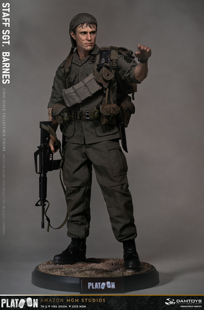 ПРЕДЗАКАЗ - Сержант Боб Барнс ("Взвод", Platoon) - Коллекционная ФИГУРКА 1/6 scale Platoon Vietnam War U.S. Army Staff Sergeant Barnes (DMS045) - DAMTOYS ?ЦЕНА: 31700 РУБ.?