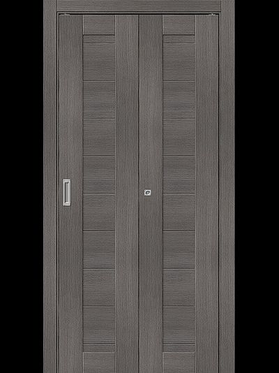 Складная дверь Браво 21 Грей мелинга
