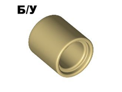 ! Б/У - Technic, Liftarm Thick 1 x 1 Spacer, Tan (18654 / 6167923) - Б/У