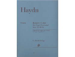 Haydn: Concerto for Organ (Harpsichord) with String instruments C major Hob. XVIII:10 (First Edition)