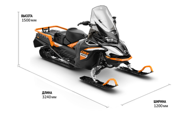 Наклейки на снегоход LYNX Ranger 2022 №3458