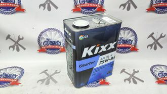 Масло трансмиссионное KIXX GEAR OIL HD 75W/85W GL-4 4л для МКПП Урал, Днепр полусинтетическое