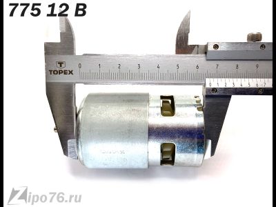 Двигатель для шуруповерта 12 вольт большой вал 4 мм