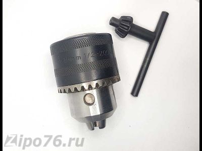 Патрон 1/2-20 3-16мм с ключем