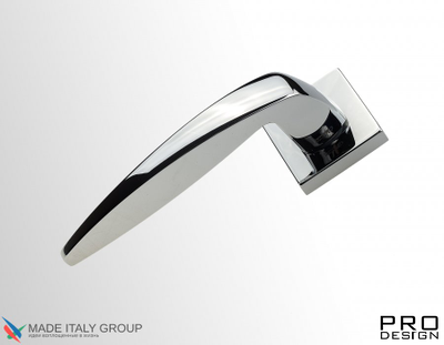 Дверная ручка Venezia Unique "MIAMI" полированный хром