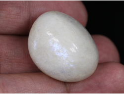 Лунный камень, Адуляр, галтовка, Индия (26*22*19 мм, 17 г) №26667