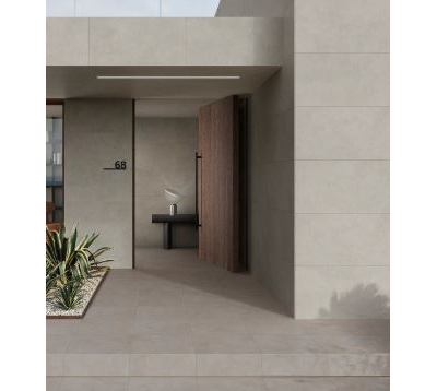 MICROCEMENT, керамогранит, 60x60 см, Кремовый, Матовый (8 мм), K947914R