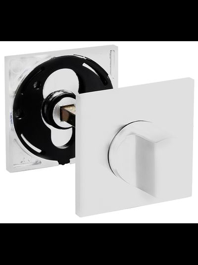 Дверной фиксатор WC белая OL-C Matte White