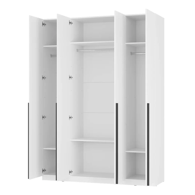 Айрон ШК-13 шкаф 4-х створчатый Белый