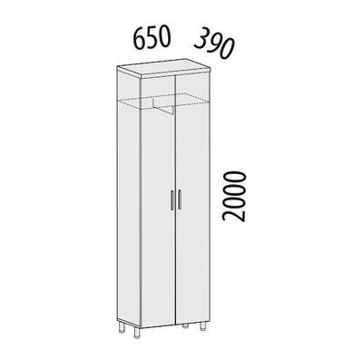 Шкаф для одежды 82.11