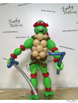 Фигура из шаров "Черепашка"