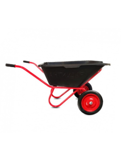 Тачка строительная 110 л 200 кг "Антиудар" двухколёсная с пневмоколесом