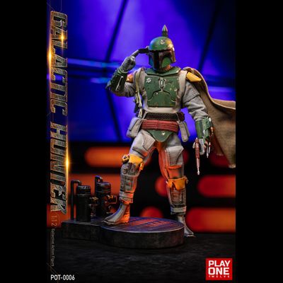 Боба Фетт (Звездные Войны, Star Wars: The Empire strikes back) - Коллекционная фигурка 1/12 SCALE Galactic Hunter (POT-0006) - Play One twelve