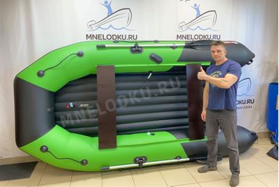 Моторная лодка Таймень NX 3600 НДНД PRO MAX зеленый/черный размеры