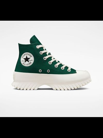 Кеды Converse Chuck Taylor All Star Lugged 2.0 Platform зеленые высокие A00850C