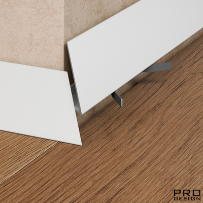 Плинтус Pro Design Corner 570 Белый муар