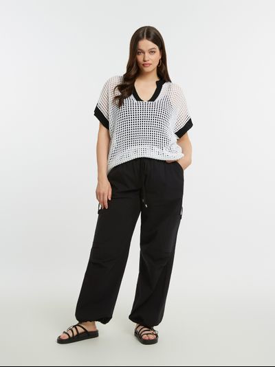 Женские летние брюки-карго