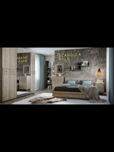 Композиции спальни SCANDICA OSLO (СКАНДИКА ОСЛО)
