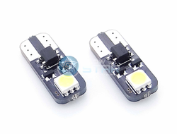 Светодиод габаритный T10-2 CANBUS SMD5050 с обманкой