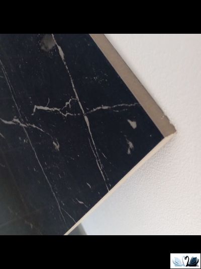 Керамогранит Eurotile Pietra Negro High Glossy 60x120 см черный