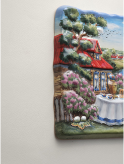 Лето в усадьбе (панно)