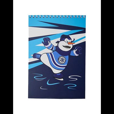 Блокнот A5 ХК "СИБИРЬ" (клетка)