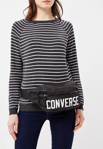Сумка Converse поясная цвет черный