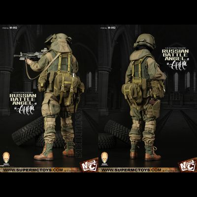 Анна (Российский спецназ) - Коллекционная ФИГУРКА 1/6 scale Russian battle angel Anna (M-082) - SUPER MC TOYS X Face Pool Figure