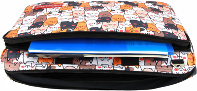 Сумка для ноутбука 17.3 - 18 дюймов Optimum RL, котики