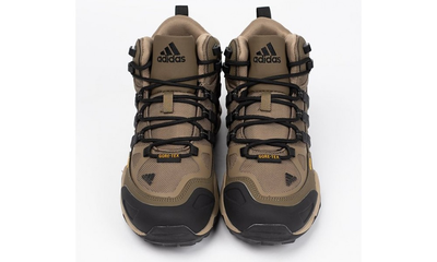 Adidas Terrex Mid Gore-Tex Beige Black зимние