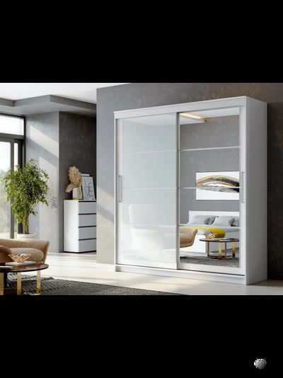 ШКП 3 Шкаф-купе 2 метра Белый