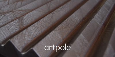 Гипсовая панель ZIGZAG platinum артикул М-0069-pl