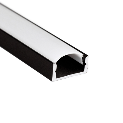 Алюминиевый профиль 4L-1506-S ANOD Black | Черный ANOD