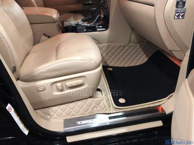 3D коврики в салон Lexus LX570, LX450D из экокожи