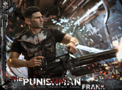 Каратель (Джон Бернтал, The Punisher)  - КОЛЛЕКЦИОННАЯ ФИГУРКА 1/6 scale The Punishman Frank (PT-sp38) - PRESENT TOYS