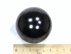 Шар из Шунгита, в ассортименте, Карелия (52 мм, 180 г) №17571